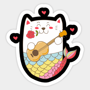 Cute Lovely Cat Sticker